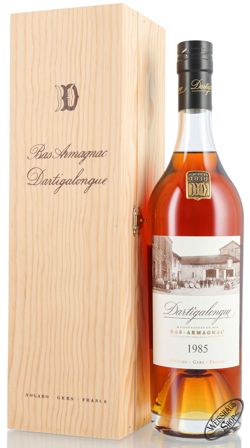 Dartigalongue Vintage 1985 Armagnac 42% vol. 0,70l