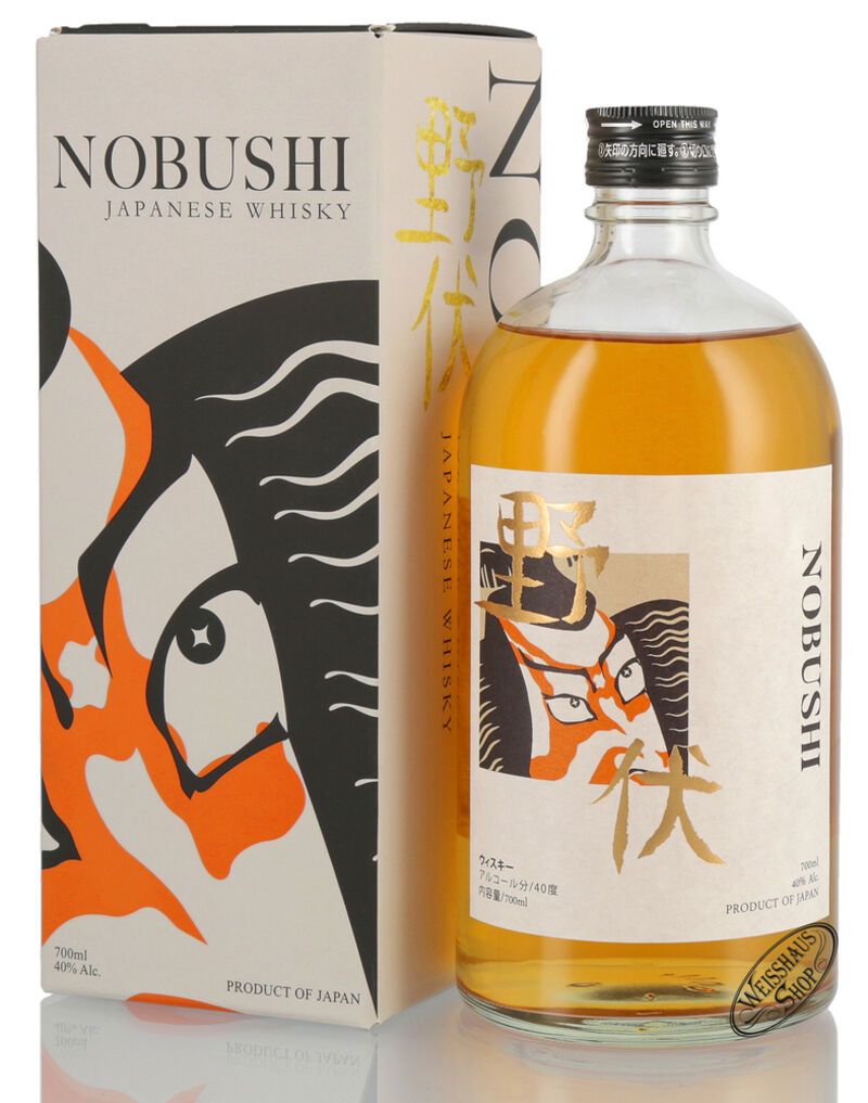 Nobushi Japanese Whisky 40% vol. 0,70l