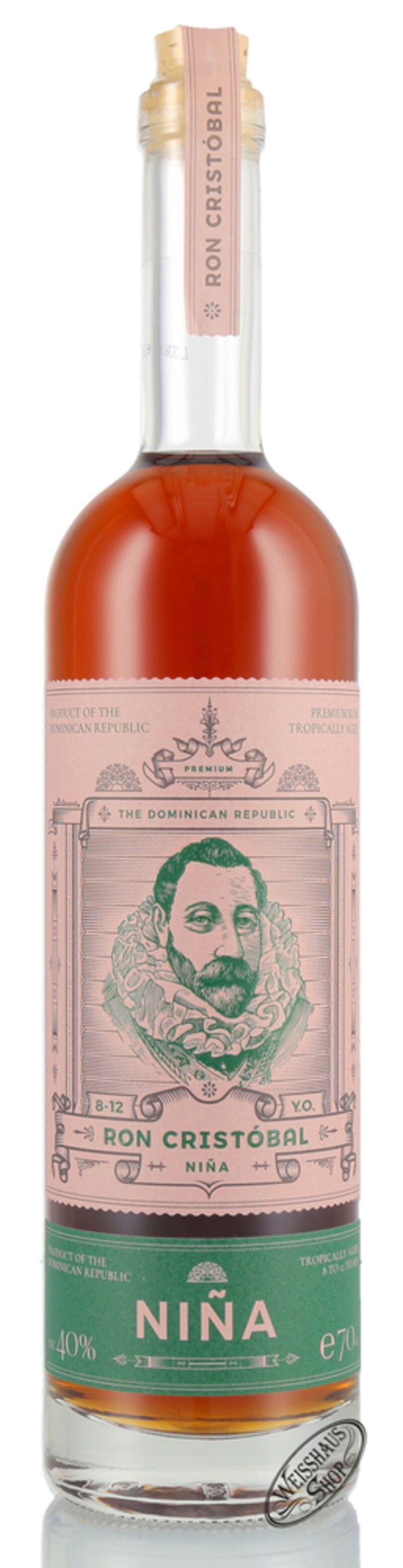 Ron Cristóbal Nina 40% vol. 0,70l