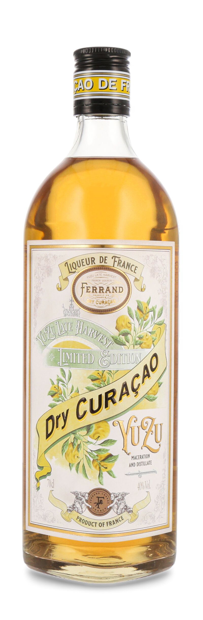 Ferrand Dry Curacao Yuzu Limited Edition 40% vol. 0,70l