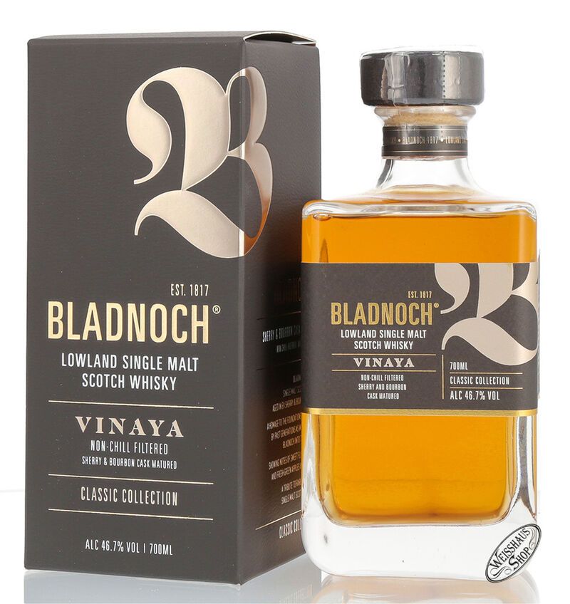 Bladnoch Vinaya Single Malt Whisky 46,7% vol. 0,70l