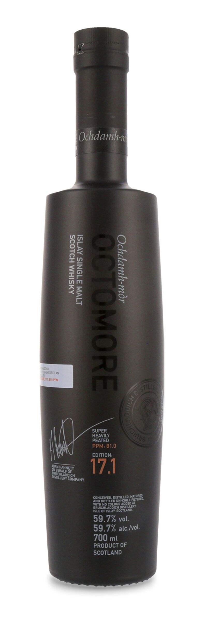 Bruichladdich Octomore 17.1 Islay Whisky 59,7% vol. 0,70l