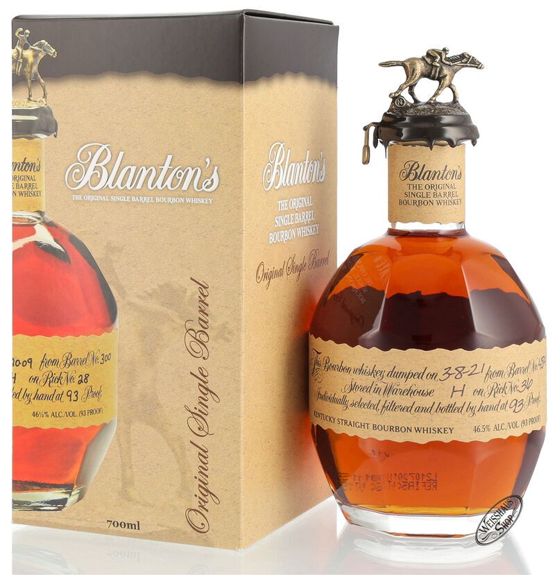 Blanton's The Original Whiskey 46,5% vol. 0,70l Blanton's The Original Whiskey 46,5% vol. 0,70l