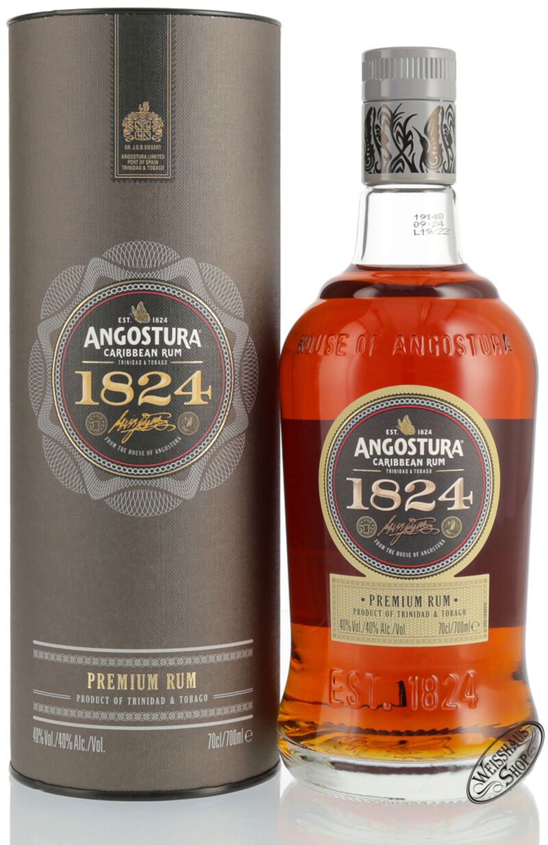 Angostura 12 YO 1824 Premium Rum 40% vol. 0,70l Angostura 12 YO 1824 Premium Rum 40% vol. 0,70l
