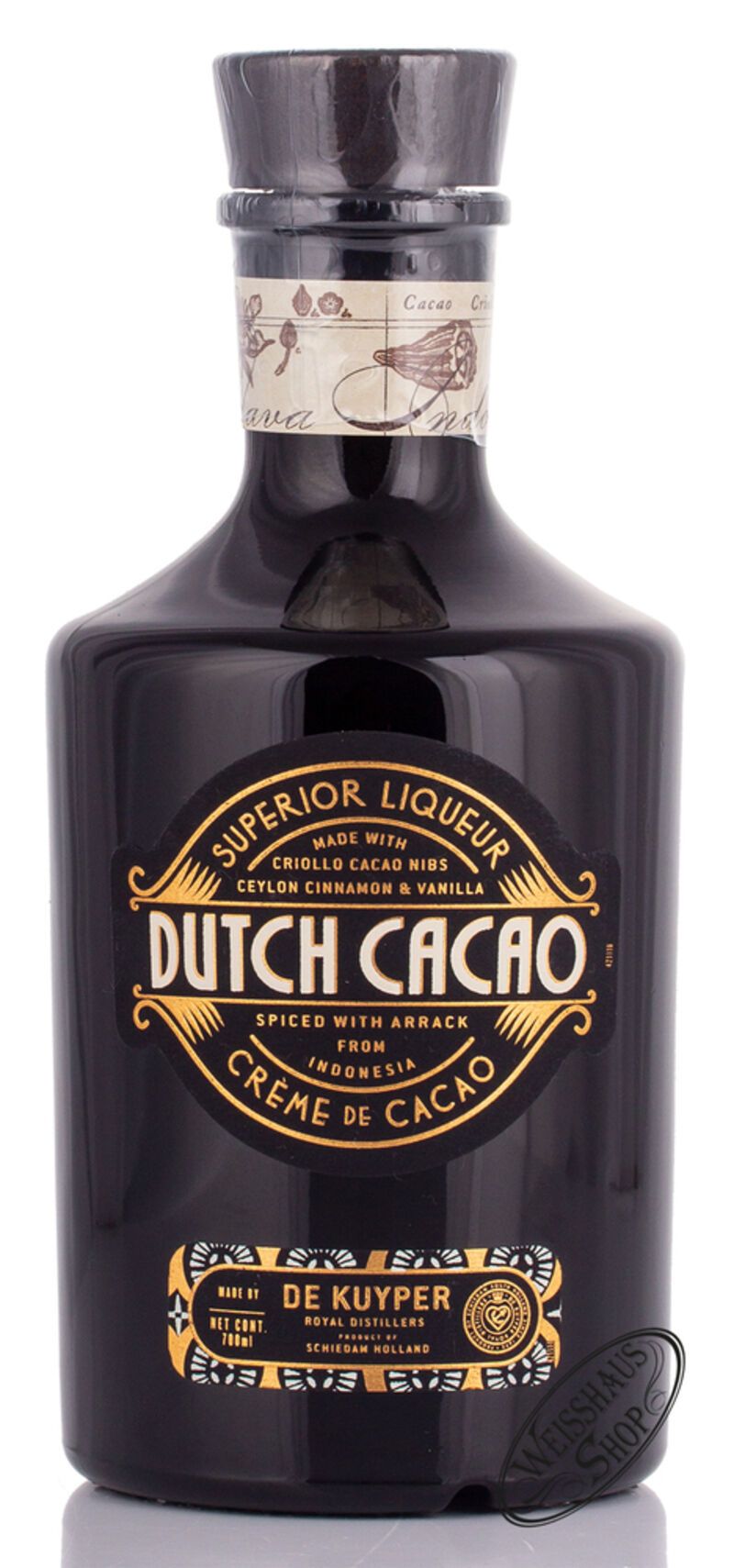 De Kuyper Dutch Cacao Likör 24% vol. 0,70l De Kuyper Dutch Cacao Likör 24% vol. 0,70l