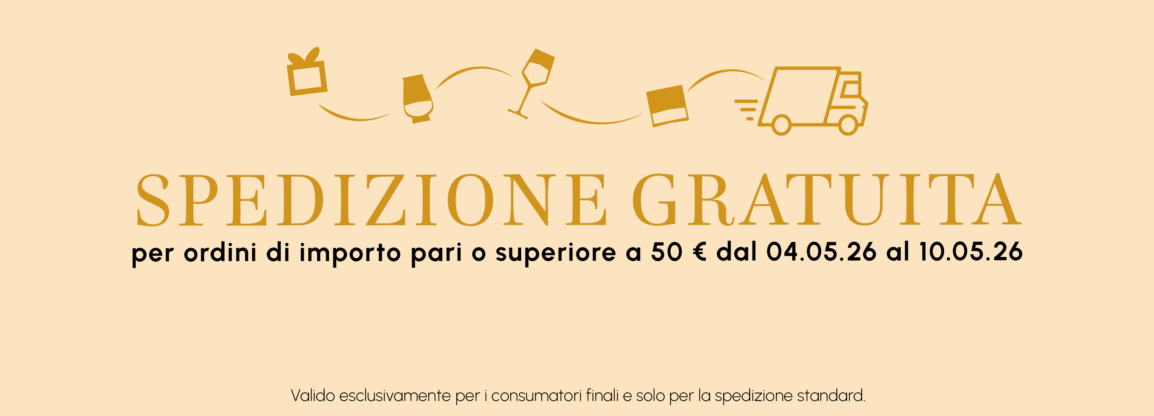 Spedizione gratuita