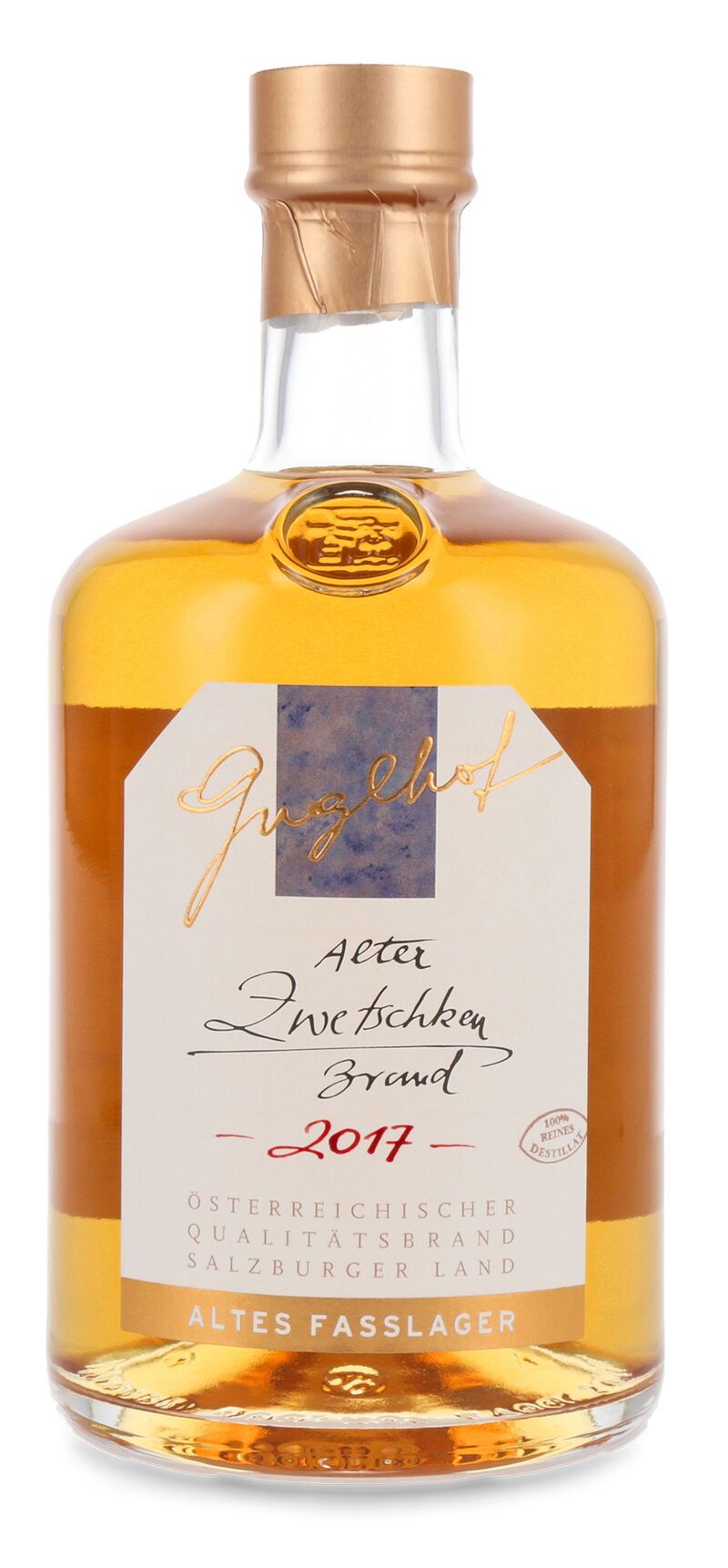 Guglhof Alter Zwetschken Brand 40% vol. Jahrgangsbrand 0,70l