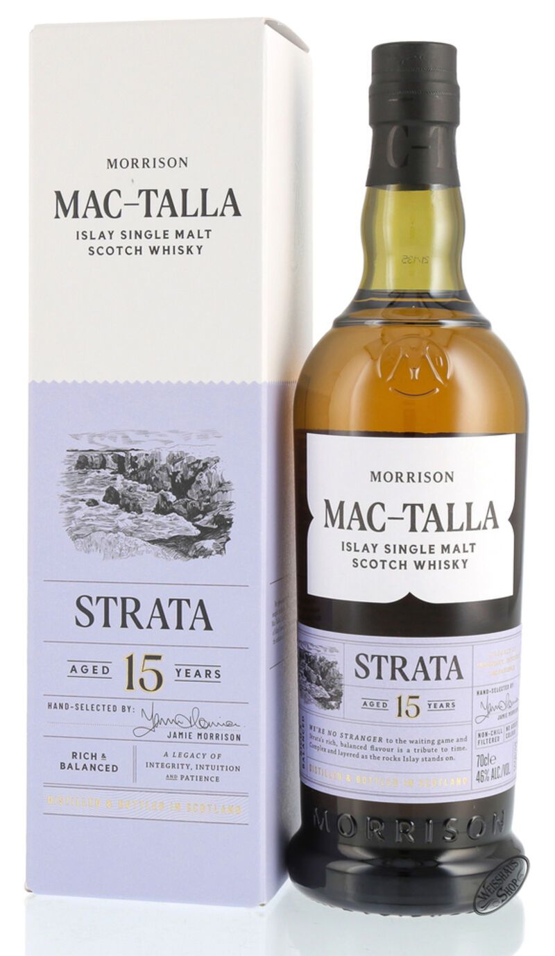 Mac-Talla Strata 15 YO Single Malt Whisky 46% vol. 0,70l