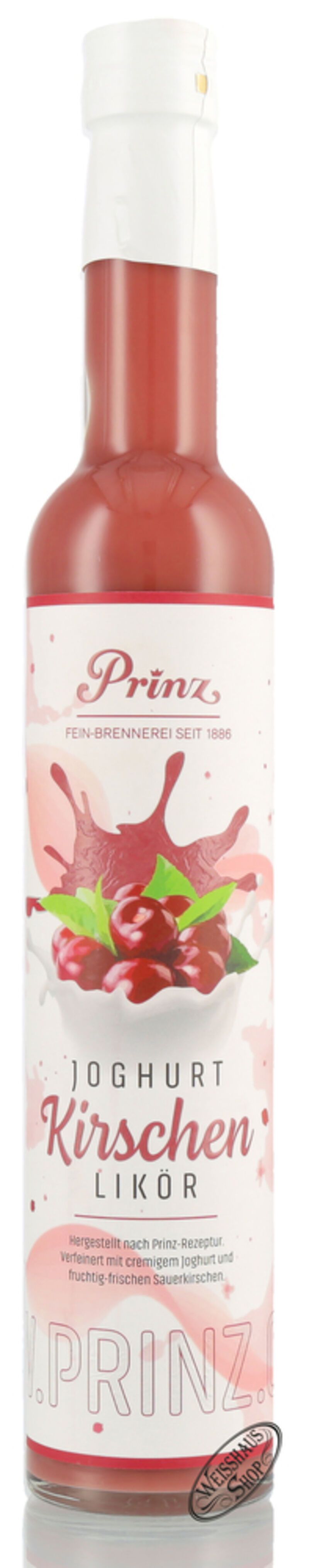 Prinz Joghurt Kirsch Creme Likör 15% vol. 0,50l