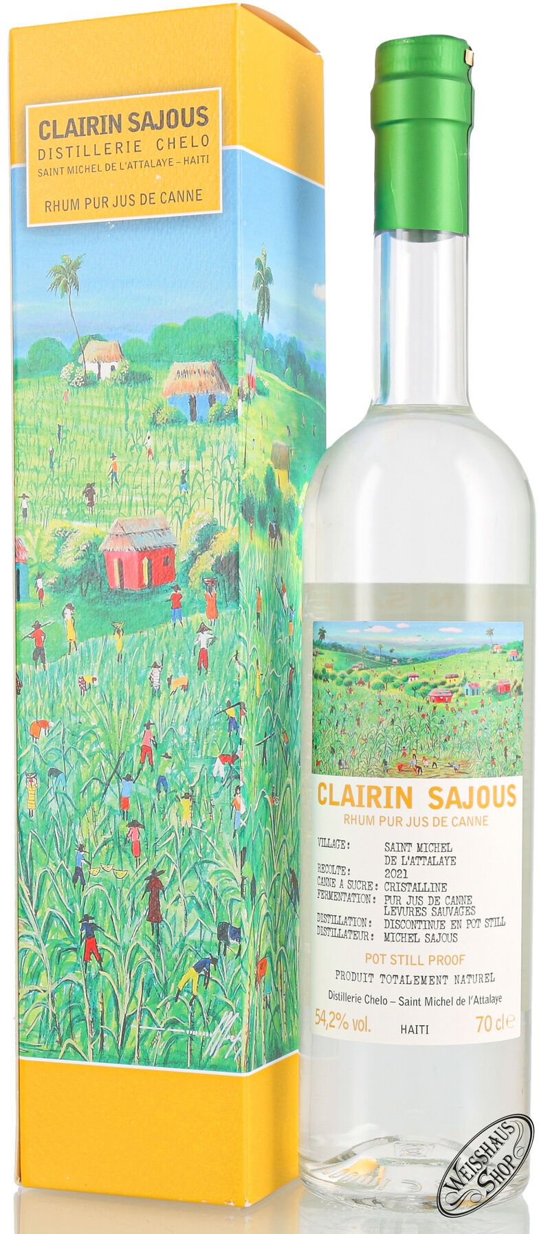 Clairin Sajous Rum 54,2% vol. 0,70l