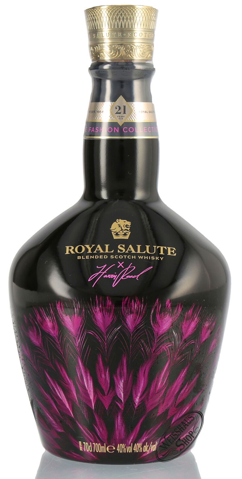 Chivas Regal RS 21 YO Harris Reed Fashion Fuchsia Edition Whisky 40% vol. 0,70l
