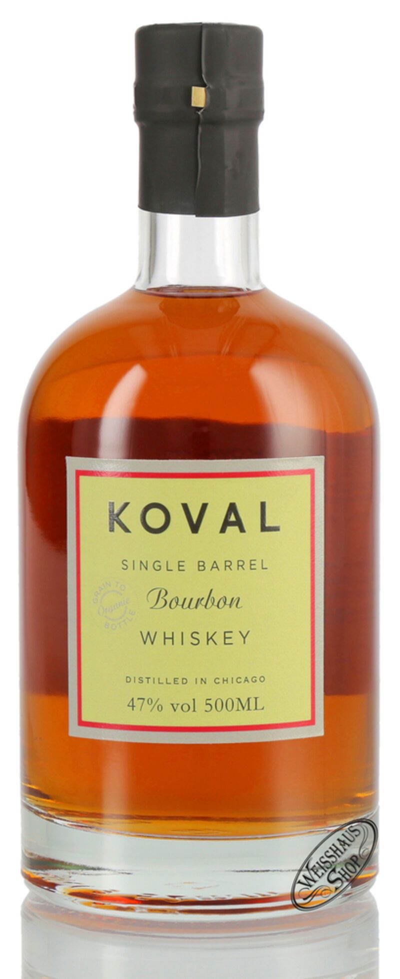 Koval Bourbon Single Barrel BIO Whiskey 47% vol. 0,50l