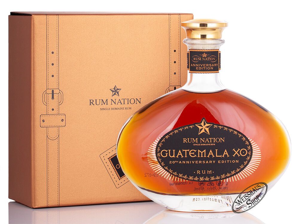 Rum Nation Guatemala XO Rum 40% vol. 0,70l