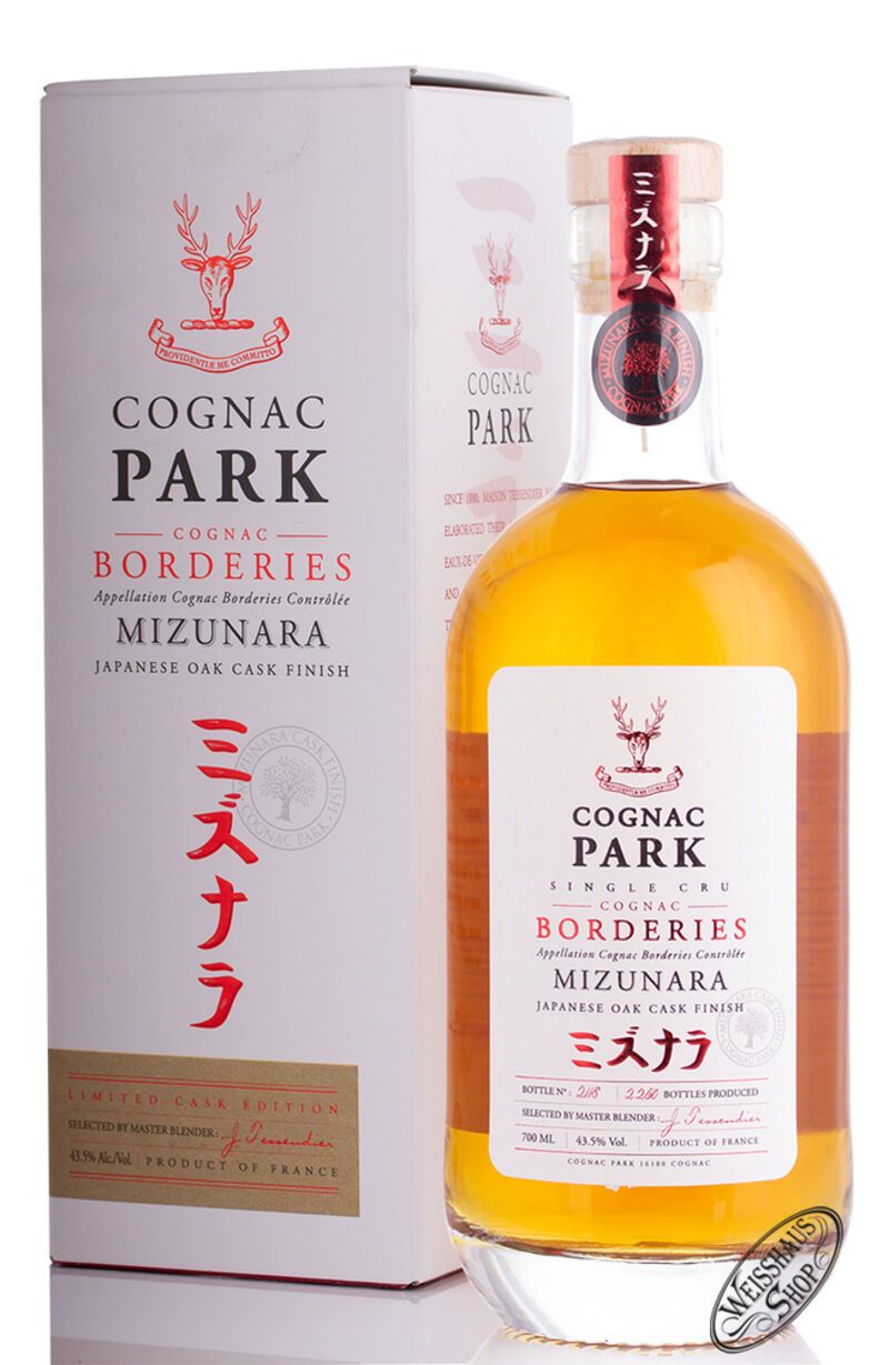 Park Borderies Mizunara Finished Cognac 43,5% vol. 0,70l