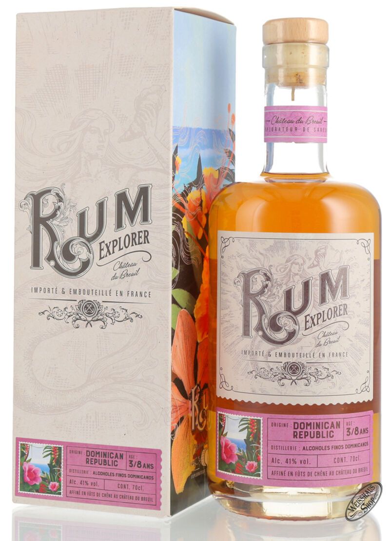 Chateau du Breuil Dominicano Explorer Rum 41% vol. 0,70l