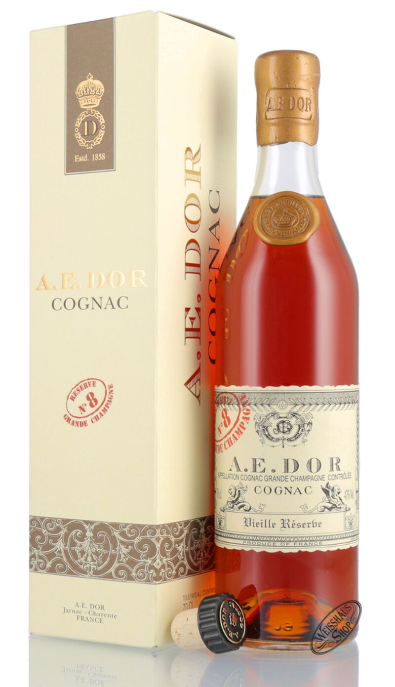 A.E. Dor Cognac Vieille Reserve No. 8 47% vol. 0,70l