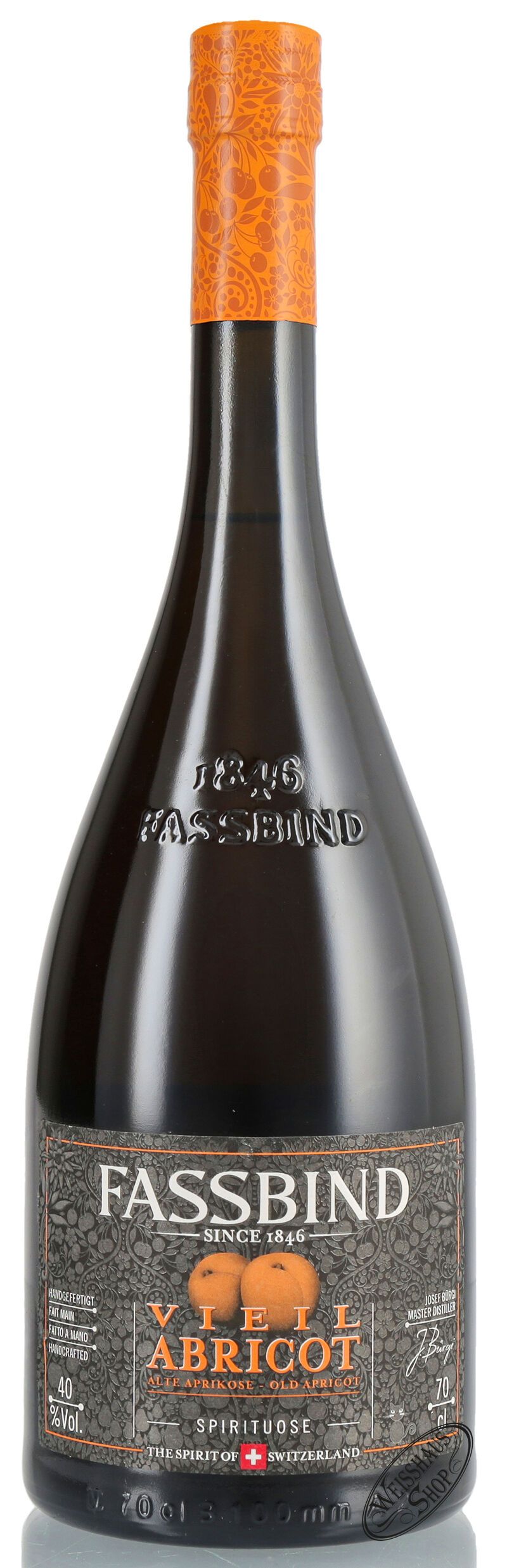 Fassbind Vieil Abricot 40% vol. 0,70l