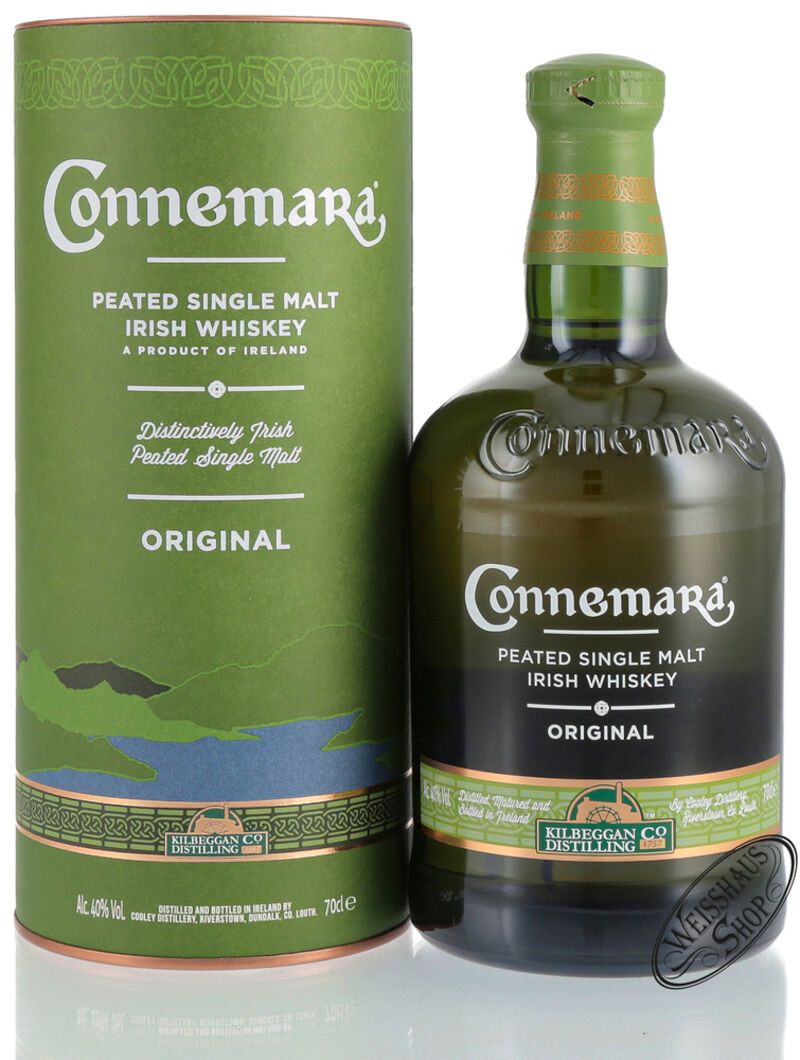 Connemara Peated Single Malt Irish Whiskey 40% vol. 0,70l