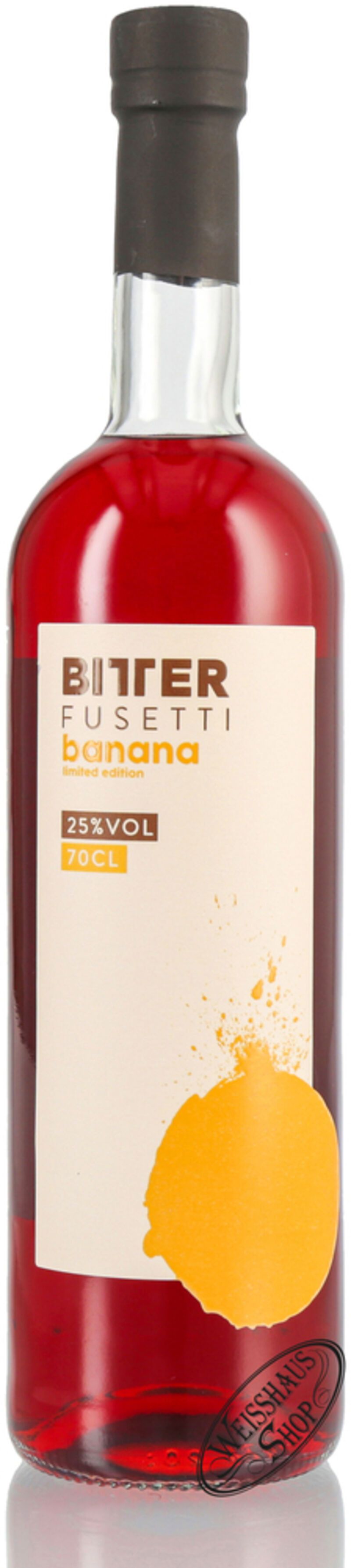Bitter Fusetti Banana Limited Edition 25% vol. 0,70l