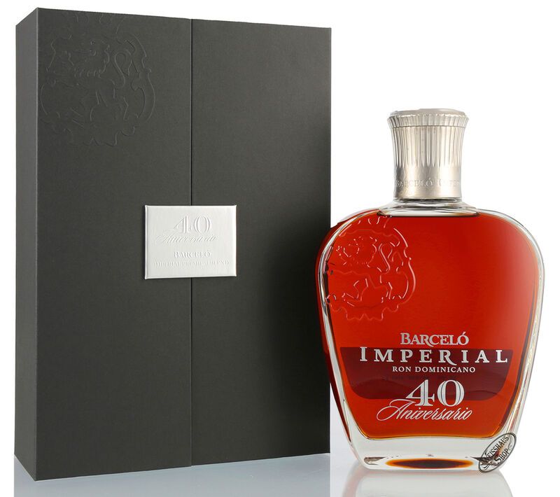 Ron Barcelo 40 Aniversario Imperial Premium Blend Rum 43% vol. 0,70l Ron Barcelo 40 Aniversario Imperial Premium Blend Rum 43% vol. 0,70l
