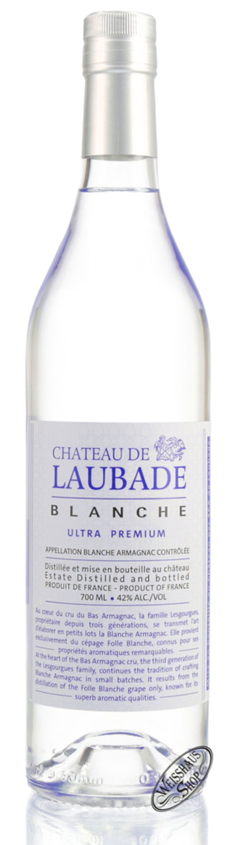 Chateau Laubade Blanche Armagnac 42% vol. 0,70l