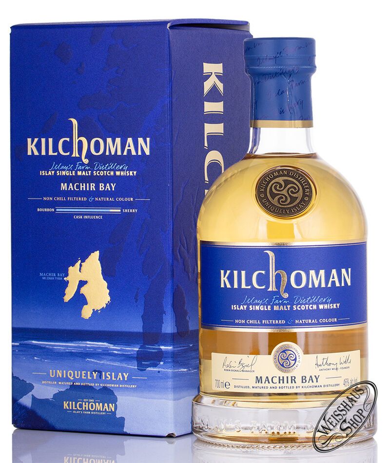 Kilchoman Machir Bay Islay Whisky 46% vol. 0,70l Kilchoman Machir Bay Islay Whisky 46% vol. 0,70l