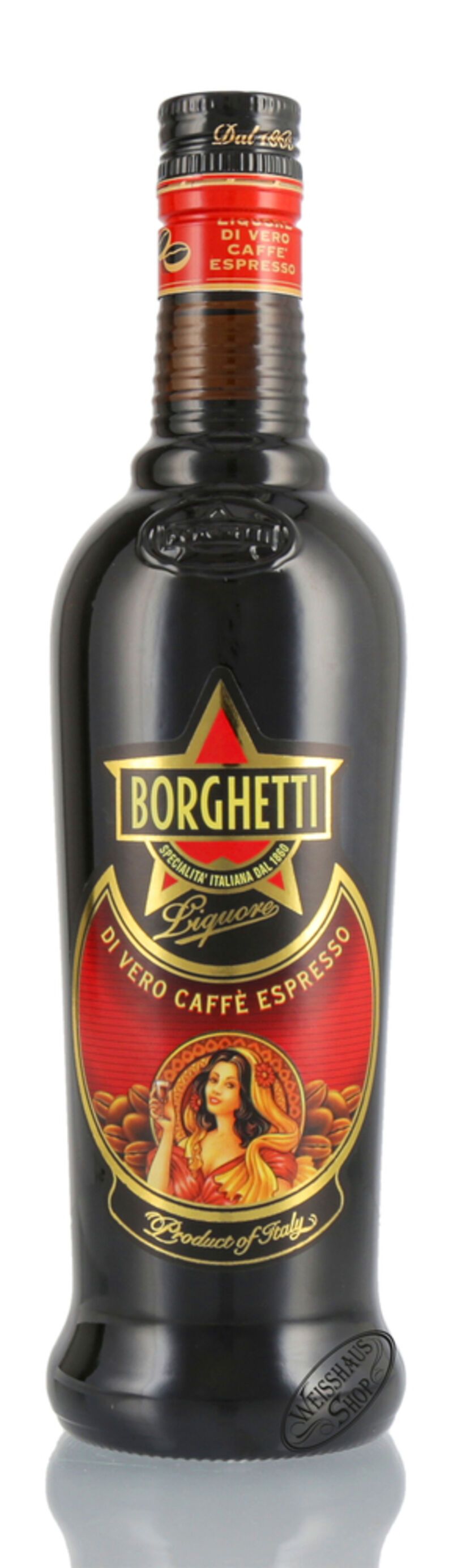 Borghetti Kaffee Likör 25% vol. 0,70l Borghetti Kaffee Likör 25% vol. 0,70l