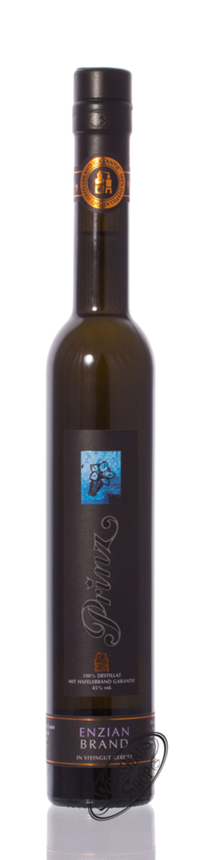 Prinz Hafele Enzian Brand 45% vol. 0,35l