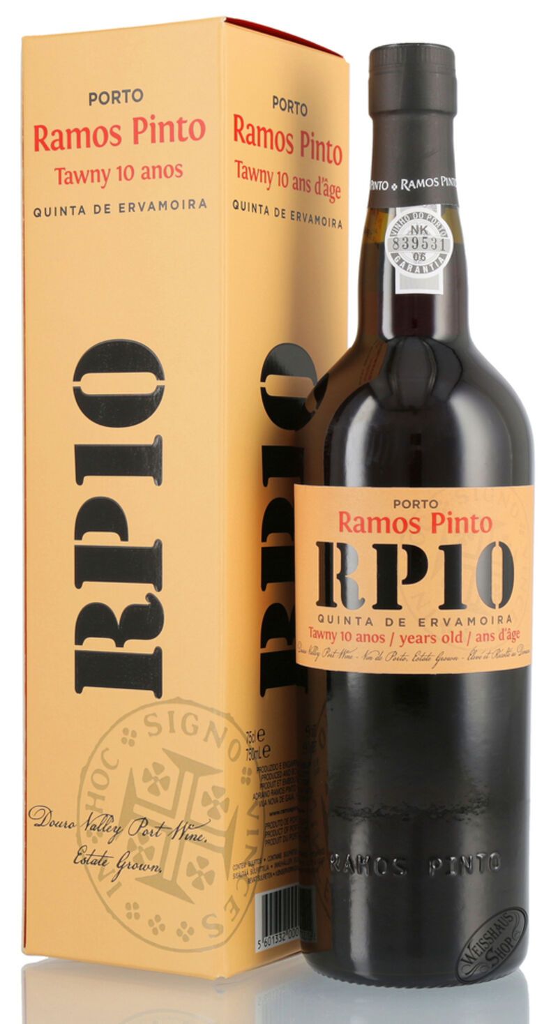 Ramos Pinto Quinta de Ervamoira 10 YO Port 20% vol. 0,75l