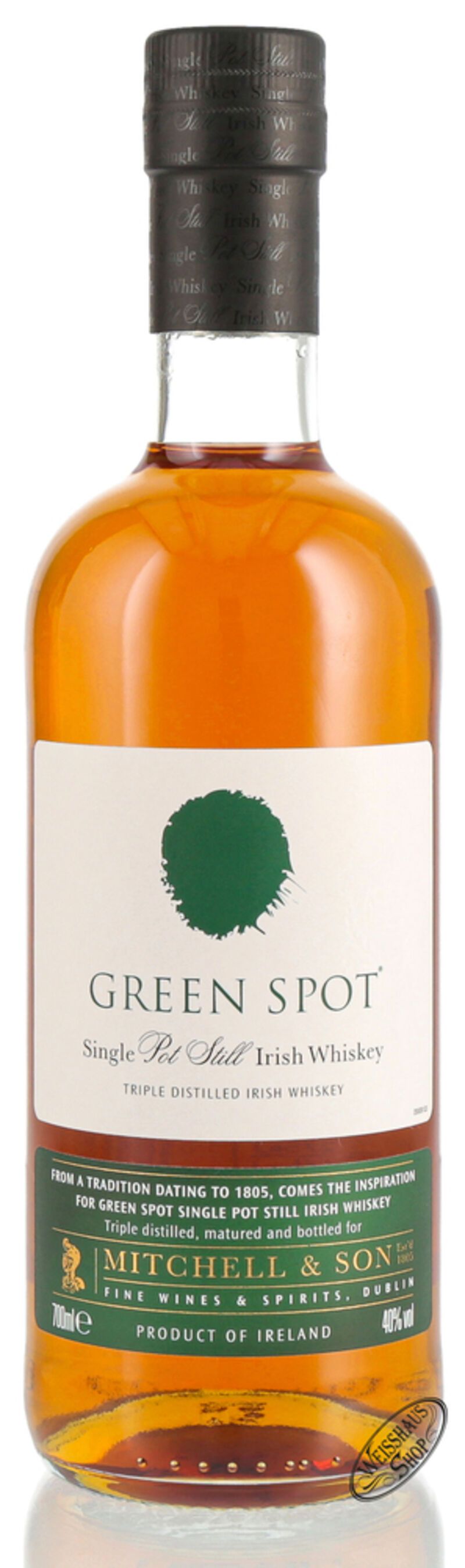 Green Spot Irish Whiskey 40% vol. 0,70l