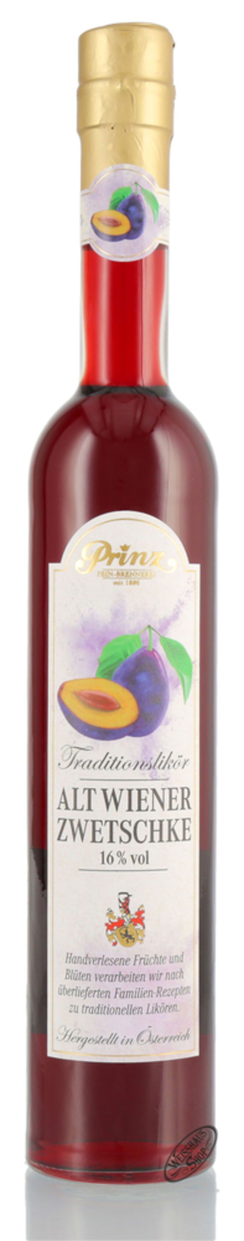 Prinz Alt Wiener Zwetschkenlikör 16% vol. 0,50l