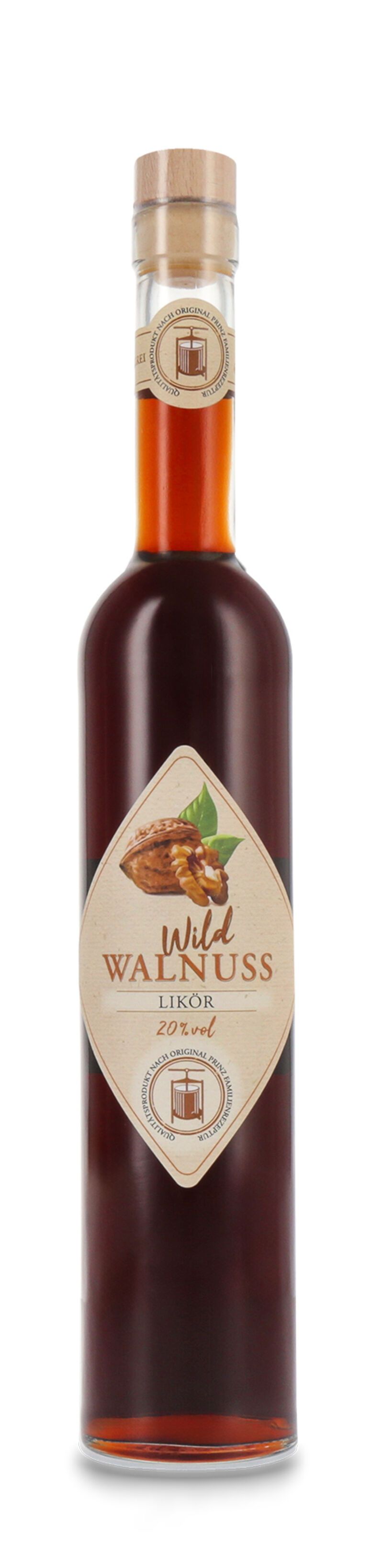 Prinz Wild Walnuss Likör 20% vol. 0,50l