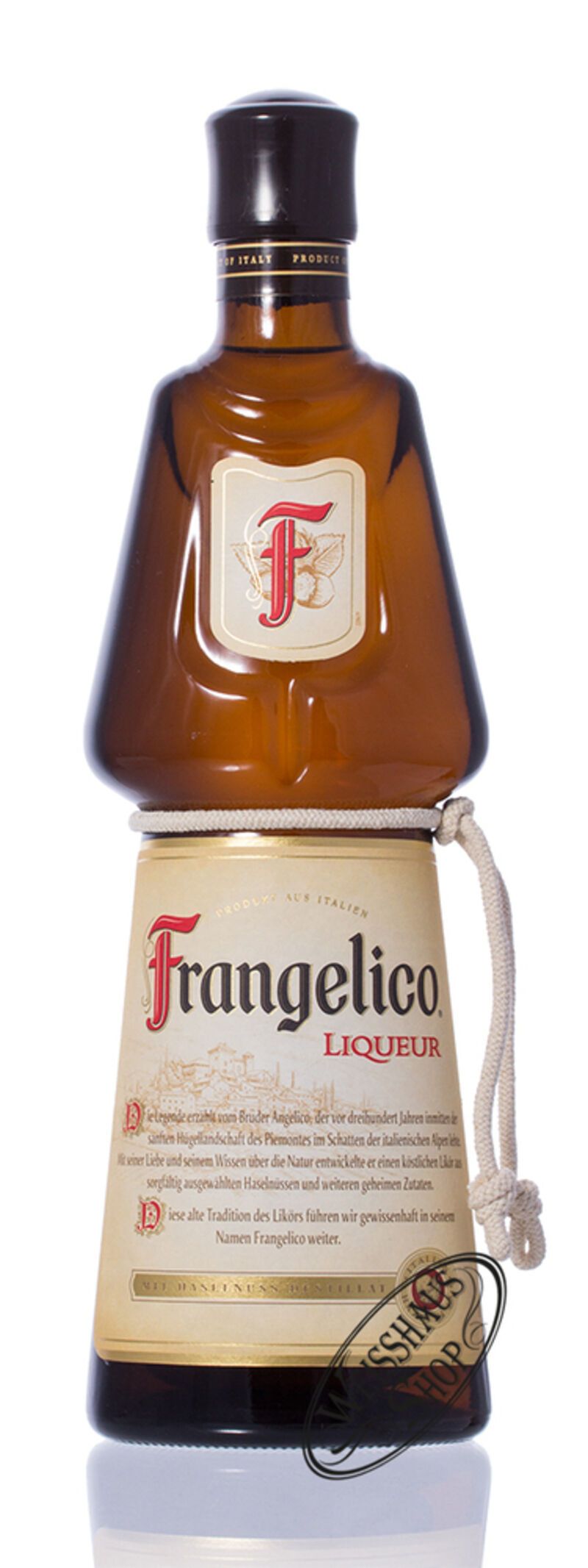 Frangelico italienischer Haselnuss Likör 20% vol. 0,70l