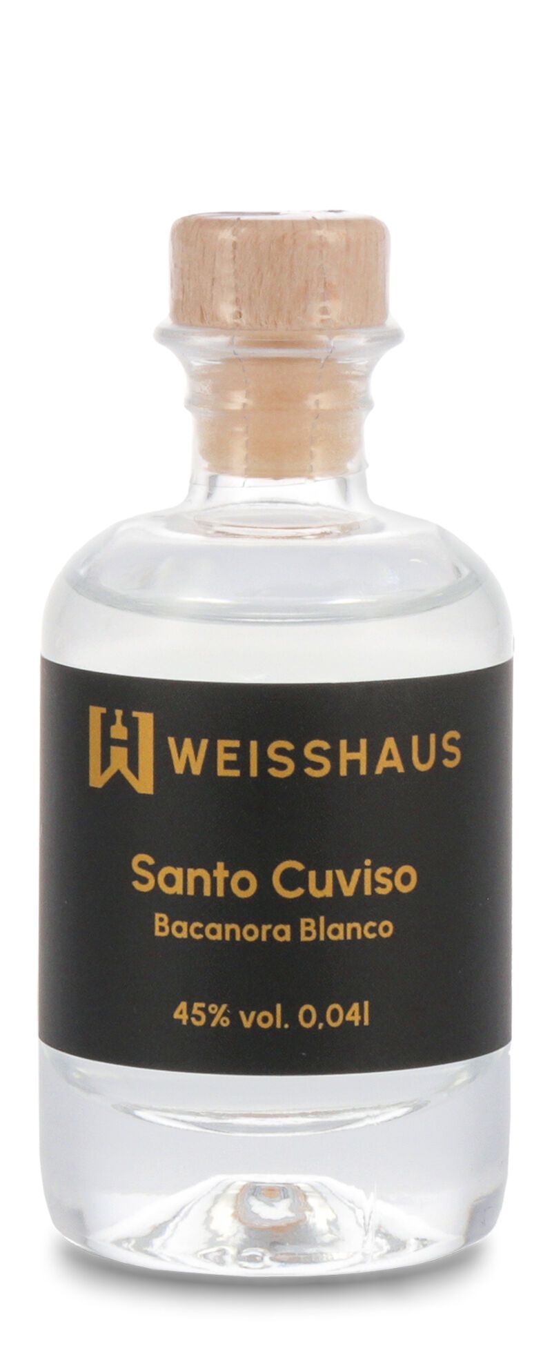 Santo Cuviso Bacanora Blanco 45% vol. 0,04l Weisshaus Sample