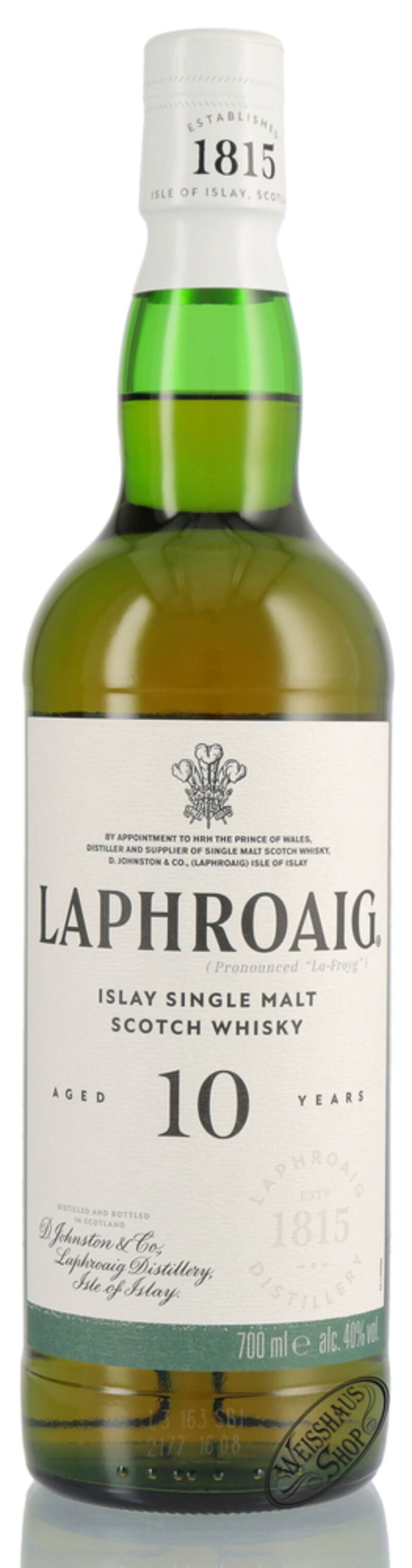 Laphroaig 10 YO Whisky 40% vol. 0,70l
