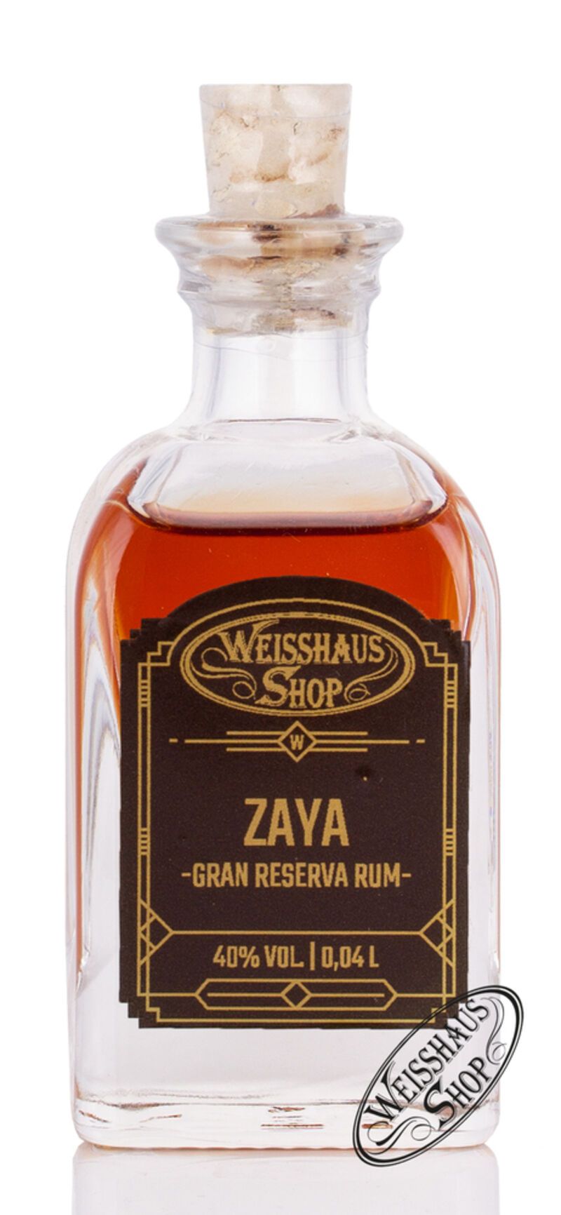 Zaya Gran Reserva 40% vol. 0,04l Weisshaus Sample Zaya Gran Reserva 40% vol. 0,04l Weisshaus Sample