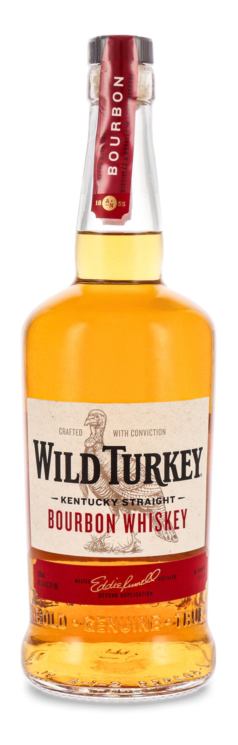 Wild Turkey 81 Proof Bourbon Whiskey 40,5% vol. 0,70l