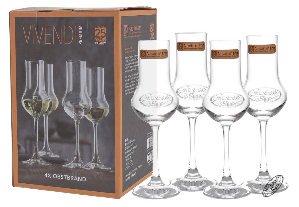 Weisshaus Shop Tasting Set 4 Gläser Weisshaus Shop Tasting Set 4 Gläser