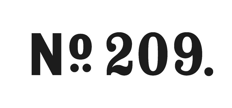 No.209 Distillerie