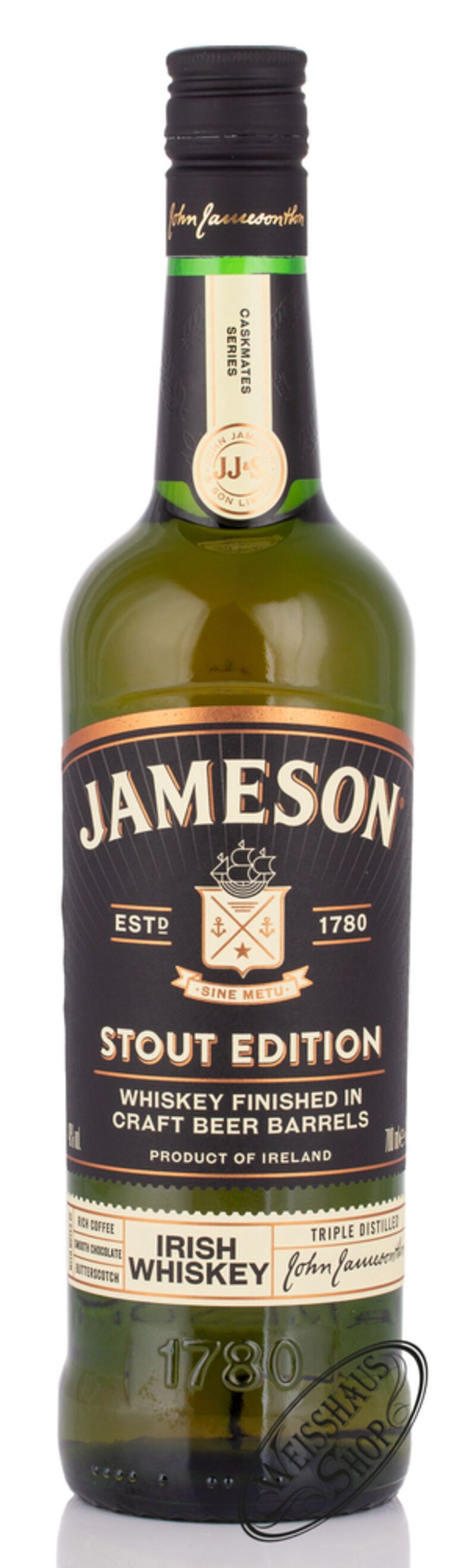 Jameson Stout Edition Irish Whiskey 40% vol. 0,70l