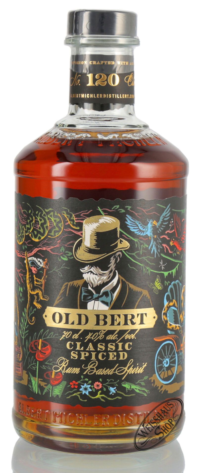Old Bert Jamaican Spiced Rum 40% vol. 0,70l