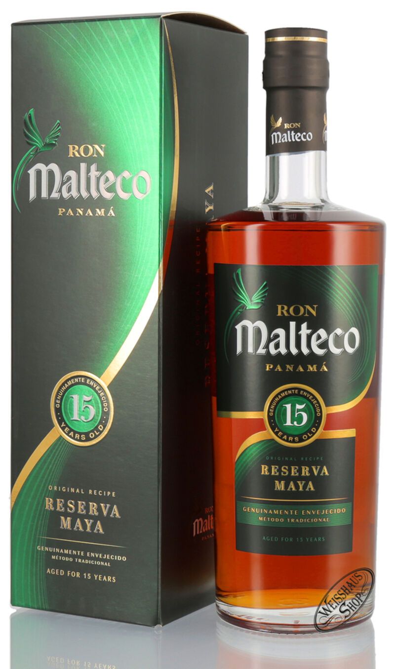 Malteco 15 YO Rum 40% vol. 0,70l
