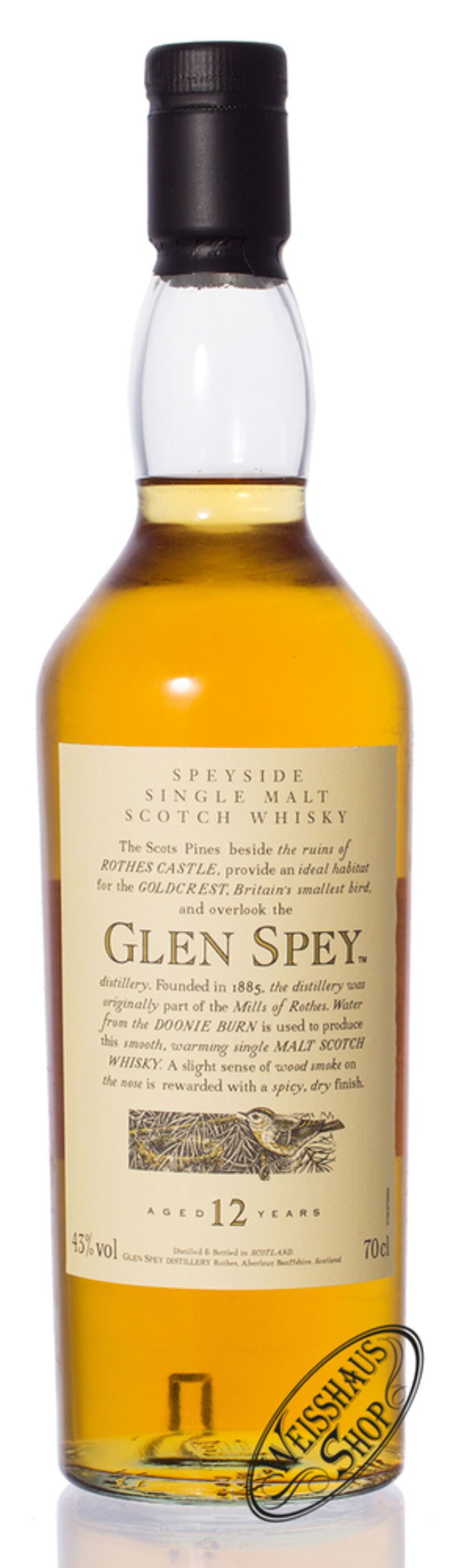 Glen Spey 12 YO Flora & Fauna Whisky 43% 0,70l
