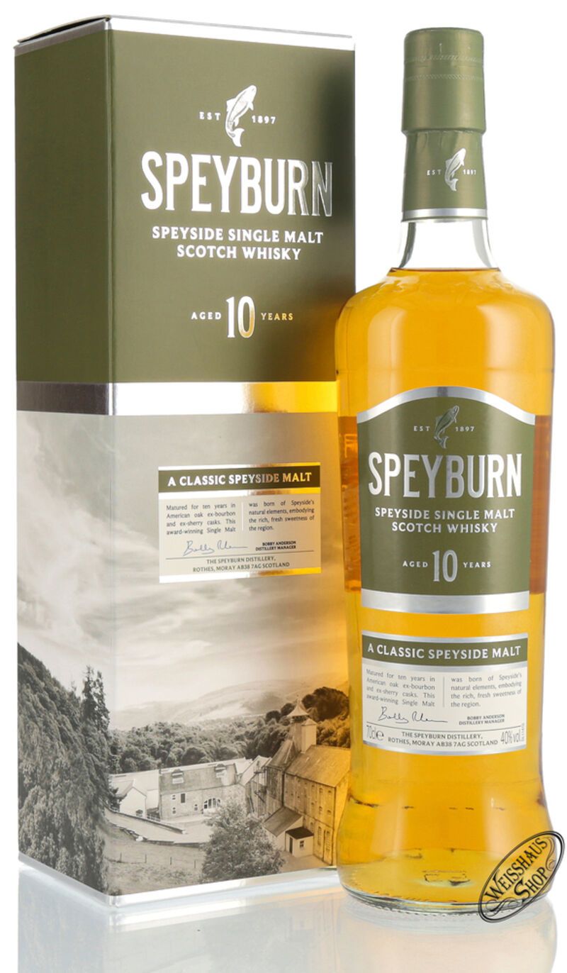 Speyburn 10 YO Whisky 40% vol. 0,70l