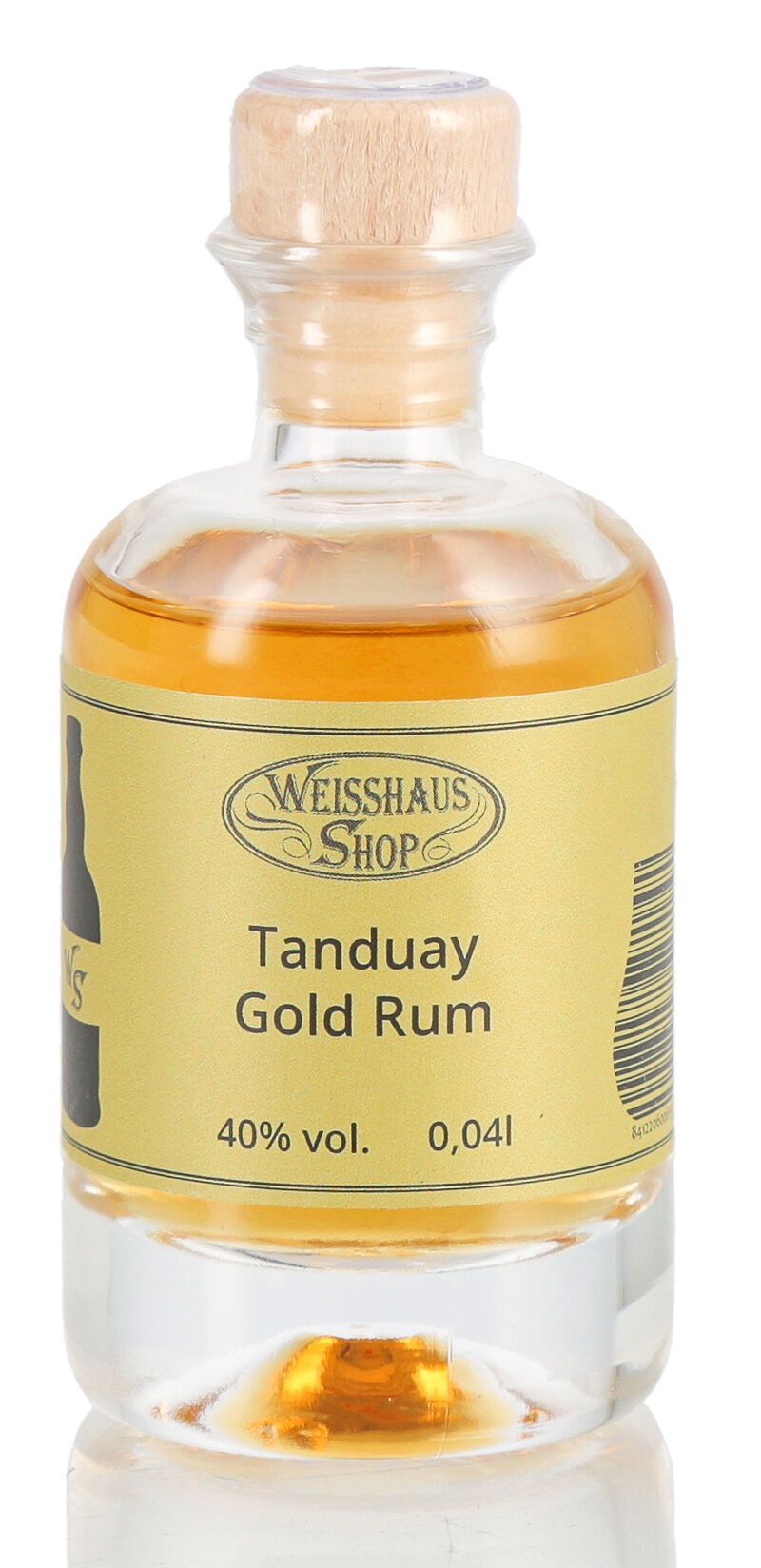 Tanduay Gold Rum 40% vol. 0,04l Weisshaus Sample