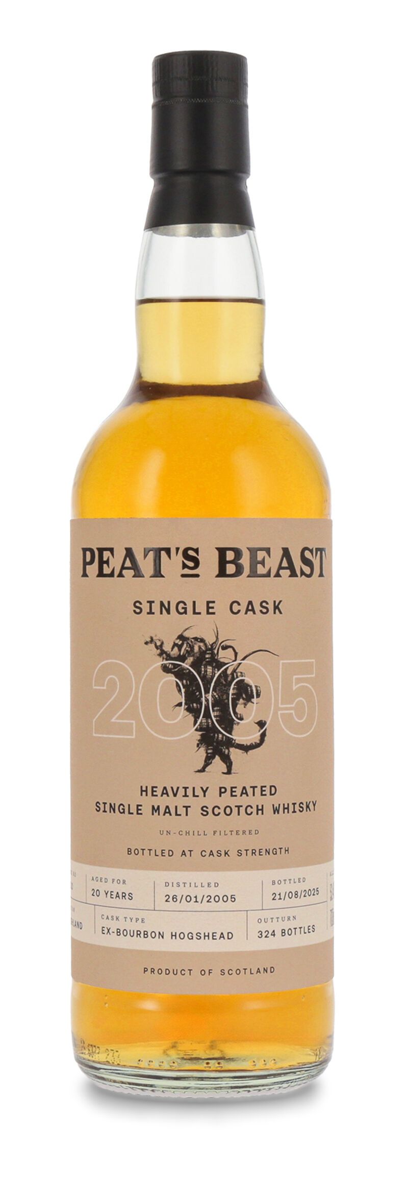 Peat's Beast Single Cask Vintage 2005 Whisky 53,4% vol. 0,70l