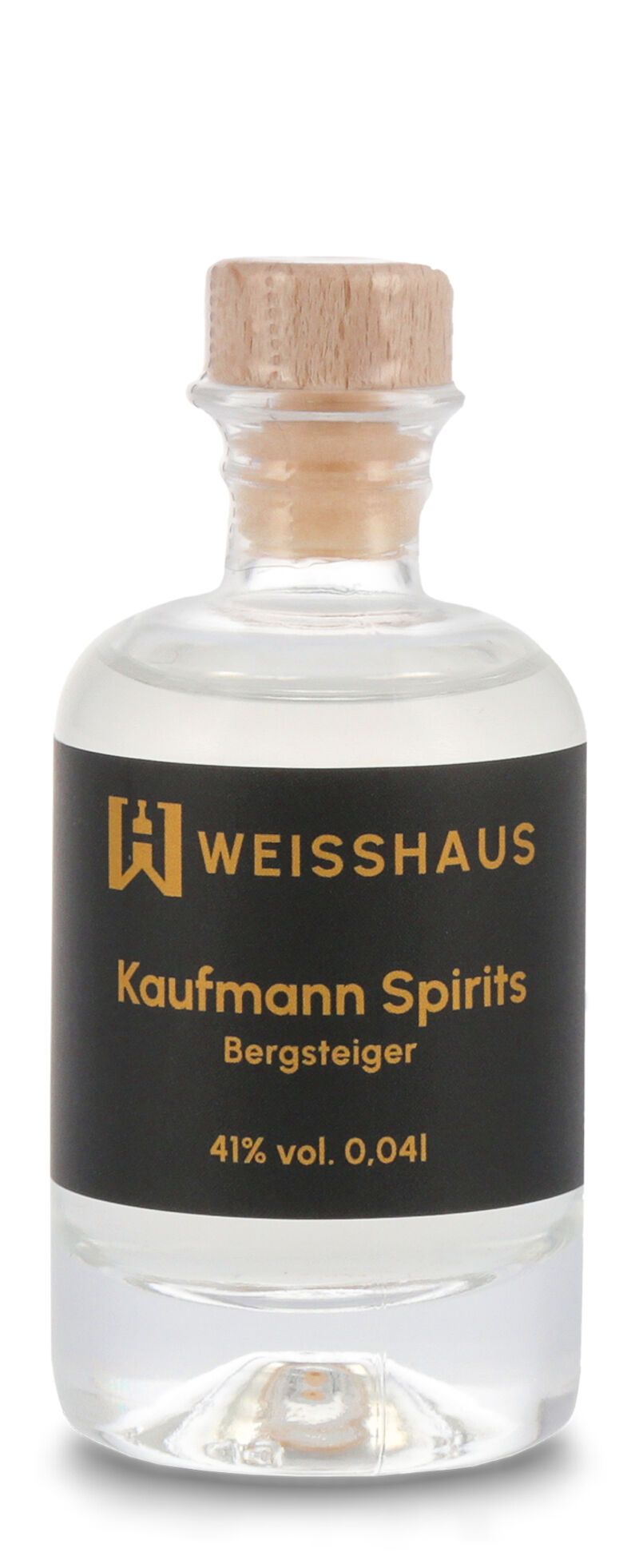 Kaufmann Spirits Bergsteiger 41% vol. 0,04l Weisshaus Samples