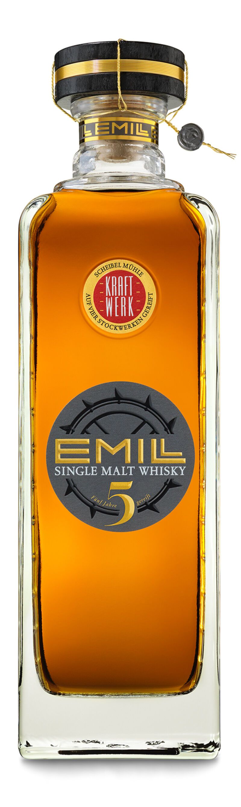 Emill Kraftwerk Single Malt Whisky 58,7% vol. 0,70l Emill Kraftwerk Single Malt Whisky 58,7% vol. 0,70l
