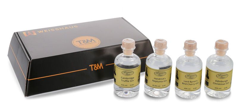 Taste and Match - Four Seasons Gin 4 x 0,04l Weisshaus Sample Set
