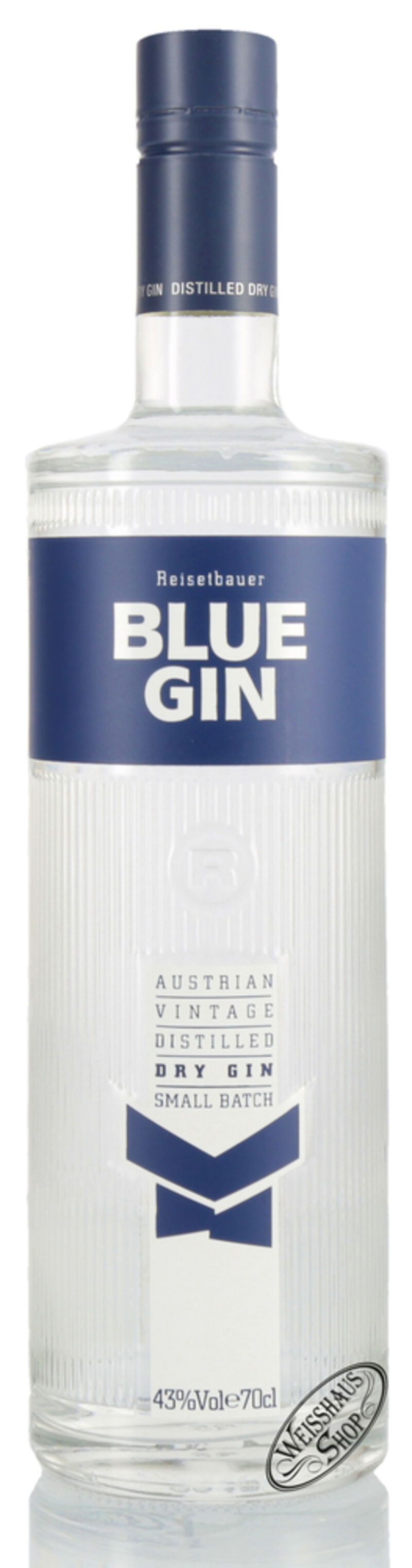 Reisetbauer Blue Gin 43% vol. 0,70l